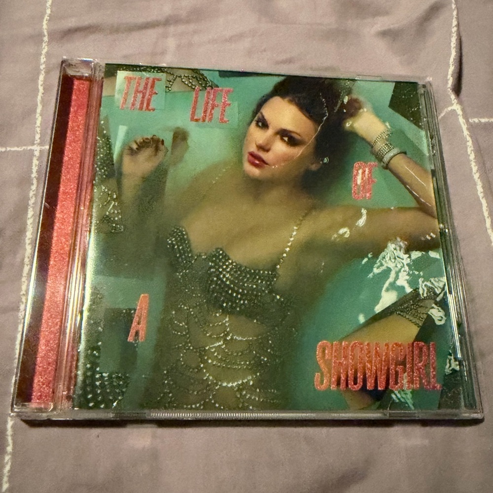 The Life of a Showgirl Taylor Swift CD